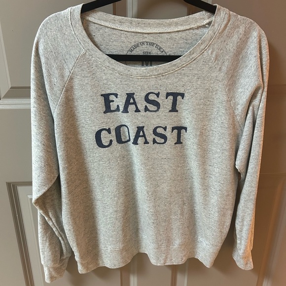 Gray East Coast Long Sleeve Tee - Picture 2 of 7